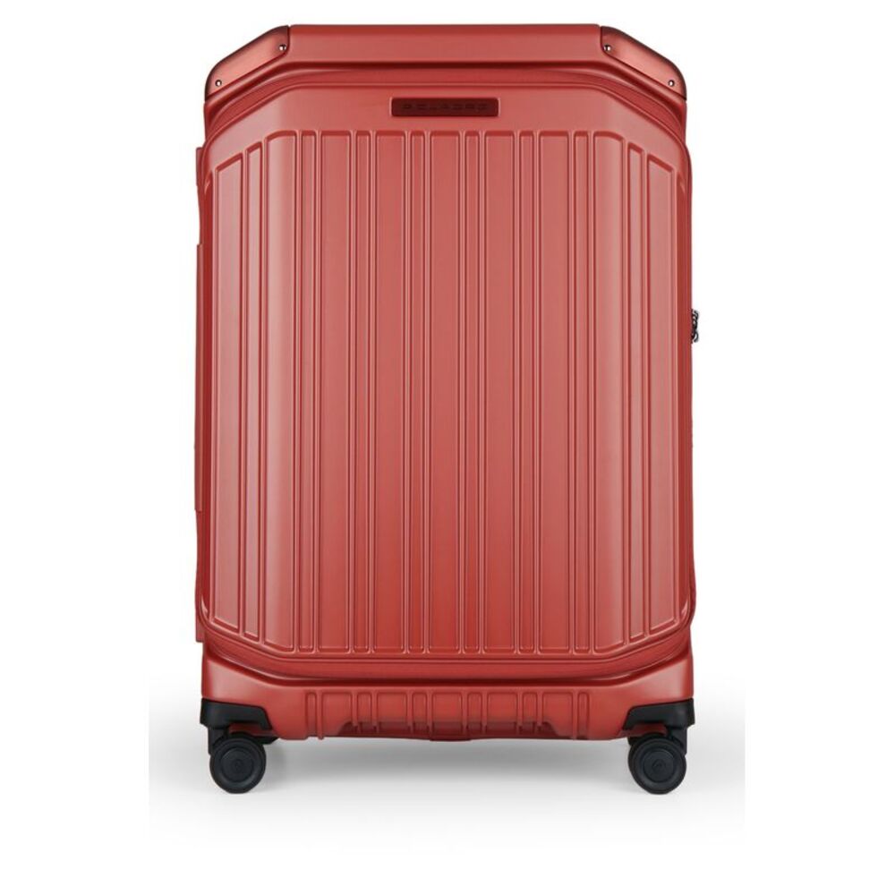 Piquadro Men Trolley Medio Front_Middle Open 4 Ruote Polic_Esp